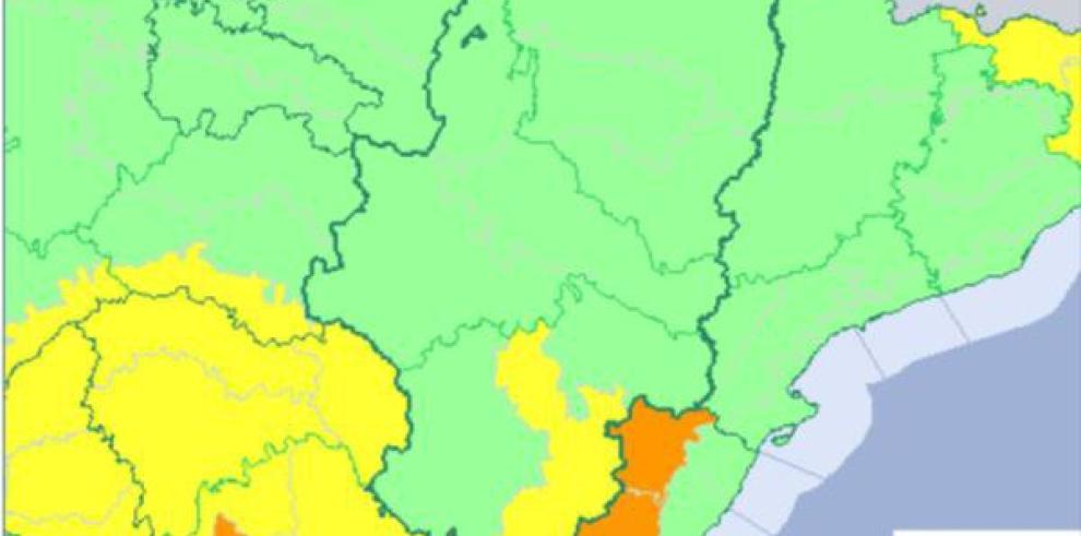 Aviso amarillo por temperaturas mínimas en Pirineo