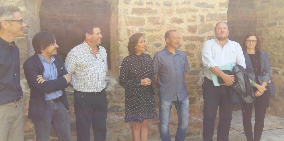 Mayte Pérez anuncia nuevas inversiones en el Real Monasterio de San Victorián para este año