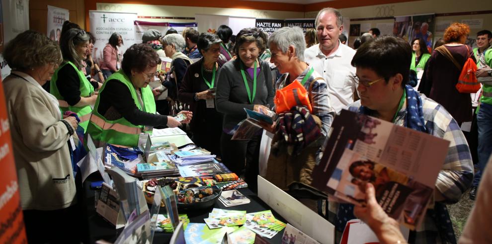 Zaragoza se convierte en la capital del voluntariado para sensibilizar y proyectar su labor social en la sociedad 