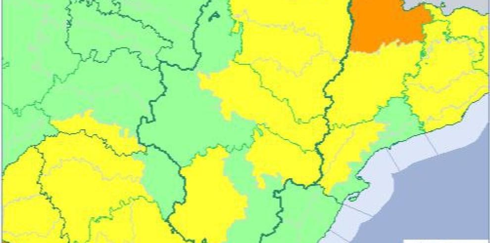 Aviso amarillo por temperaturas máximas