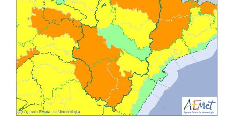 Ampliación de los avisos por temperaturas mínimas en las tres provincias 