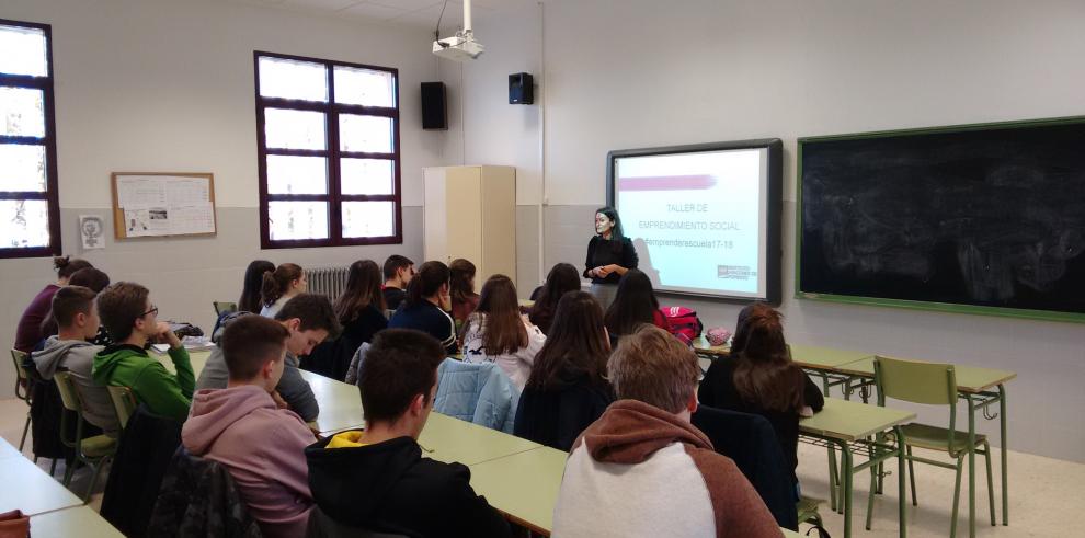 Los talleres para “Emprender en la Escuela” vuelven a los centros educativos aragoneses