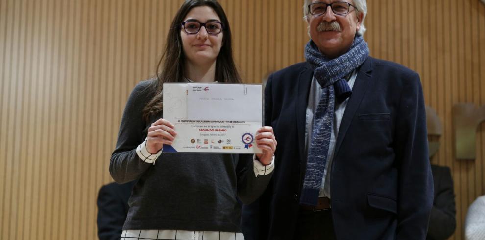 Premiados los mejores alumnos de matemáticas, biología  y geología de Aragón