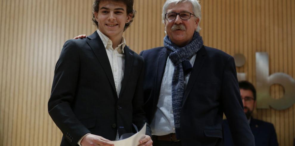 Premiados los mejores alumnos de matemáticas, biología  y geología de Aragón