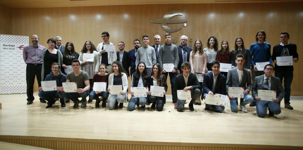 Premiados los mejores alumnos de matemáticas, biología  y geología de Aragón