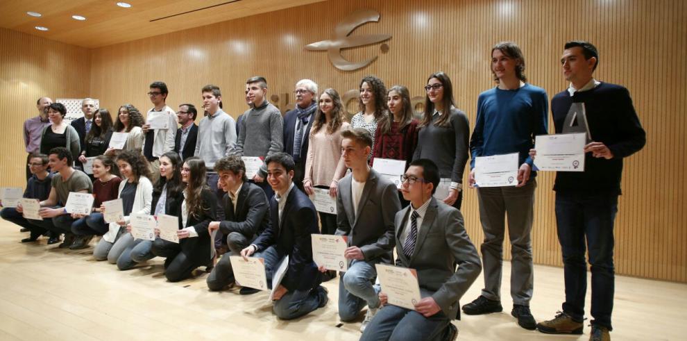 Premiados los mejores alumnos de matemáticas, biología  y geología de Aragón