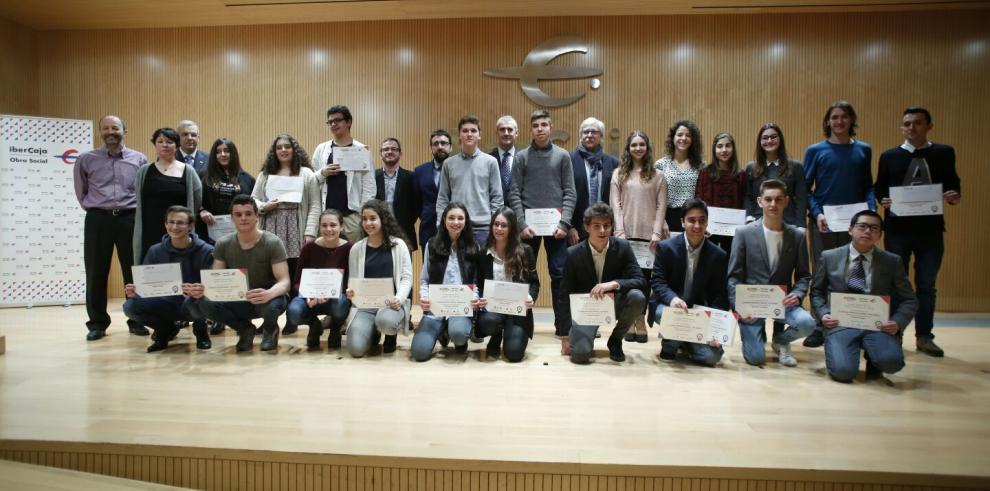 Premiados los mejores alumnos de matemáticas, biología  y geología de Aragón