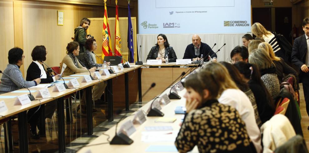 Arranca el proceso para la elaboración del I Plan Estratégico para la Igualdad de Mujeres y Hombres en Aragón