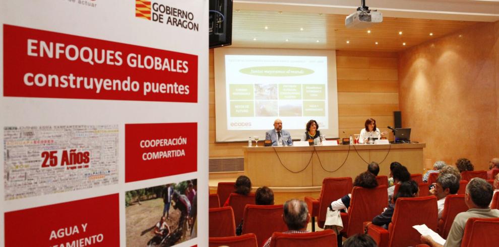 ECODES muestra su labor en una sesión del Ciclo de la Cooperación Aragonesa para el Desarrollo 2017-2019