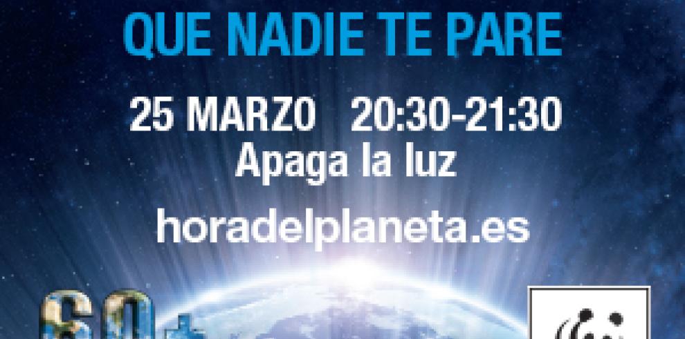 El Gobierno de Aragón participa en “La Hora del Planeta” promovida por WWF