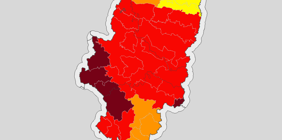 Teruel, la provincia con mayor riesgo de incendio