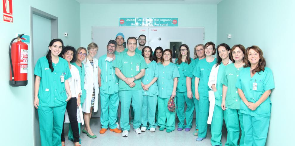 Primeros casos en Aragón de cirugía de cáncer mama con radioterapia intraoperatoria sin ingreso hospitalario