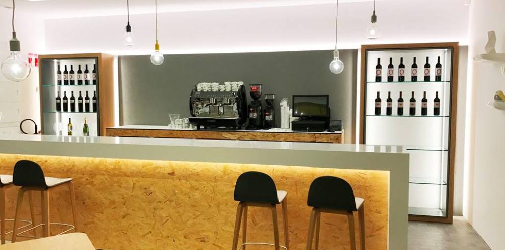 El IAACC Pablo Serrano inaugura su nueva tienda-cafetería