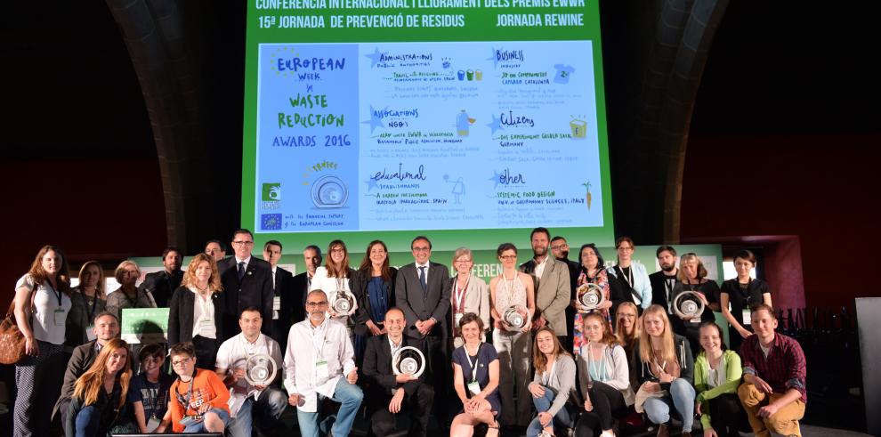 El Ayuntamiento de Utebo, ganador en la categoría de Administración en los Premios Europeos de la Prevención de Residuos, EWWR Awards 2016