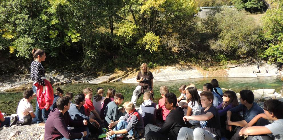 La Reserva de la Biosfera Ordesa Viñamala se acerca a los colegios del territorio