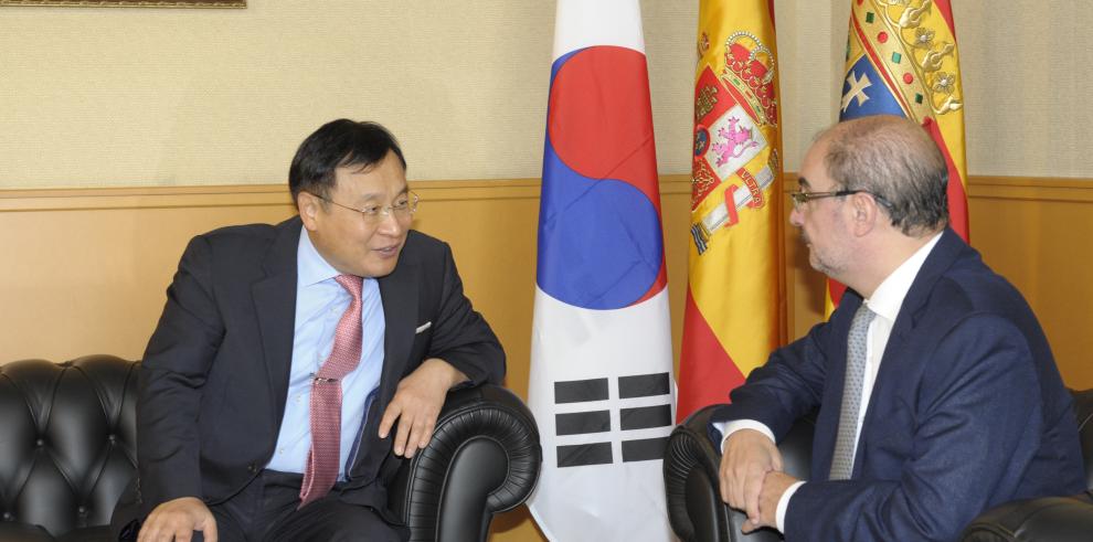 Aragón presenta su potencialidad logística a Corea