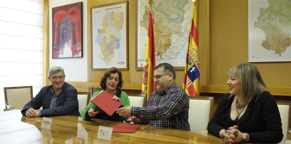 El IASS y el Colegio Profesional de Trabajo Social de Aragón trabajarán de forma conjunta en el desarrollo de los servicios sociales