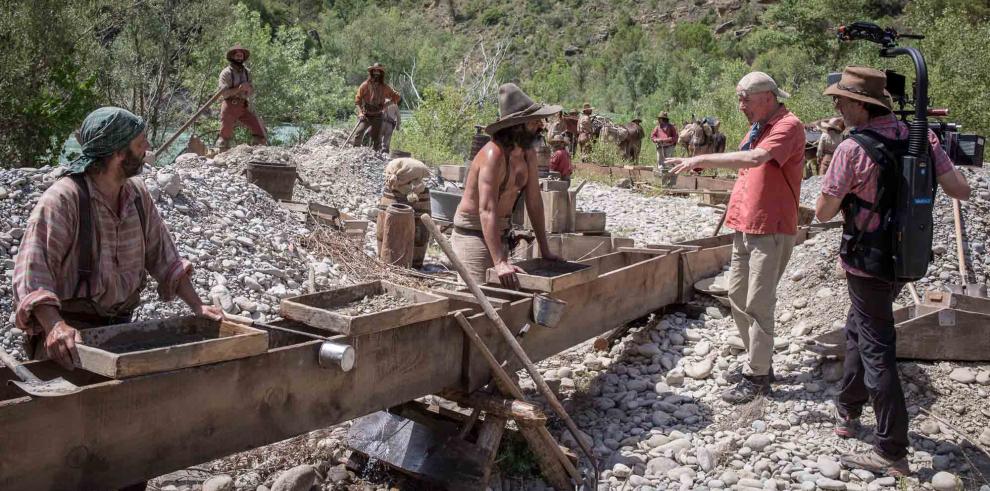 El rodaje de ‘Les Frérès Sisters’ se traslada el viernes a Rumanía dejando en Aragón 3 millones de euros