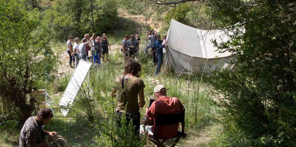 El rodaje de ‘Les Frérès Sisters’ se traslada el viernes a Rumanía dejando en Aragón 3 millones de euros