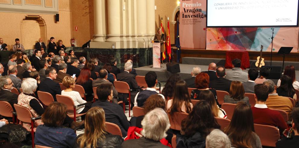 Los Premios Aragón Investiga ponen en valor la apuesta del ejecutivo por la I+D+i