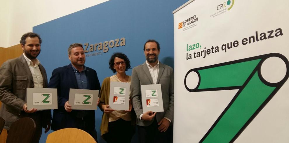 Tarjeta LAZO para mejorar los servicios de movilidad en el Área metropolitana de Zaragoza