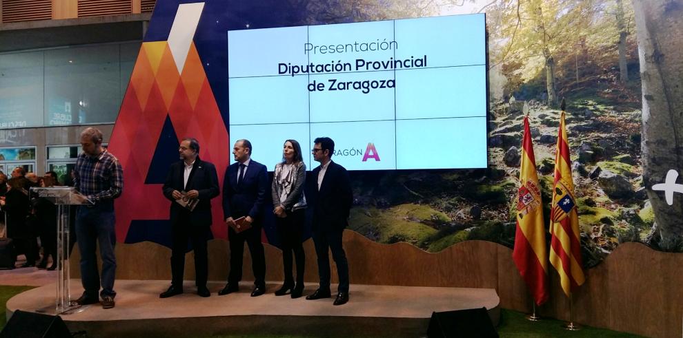 Zaragoza, el vino y el geoturismo, protagonistas de la mañana en Fitur