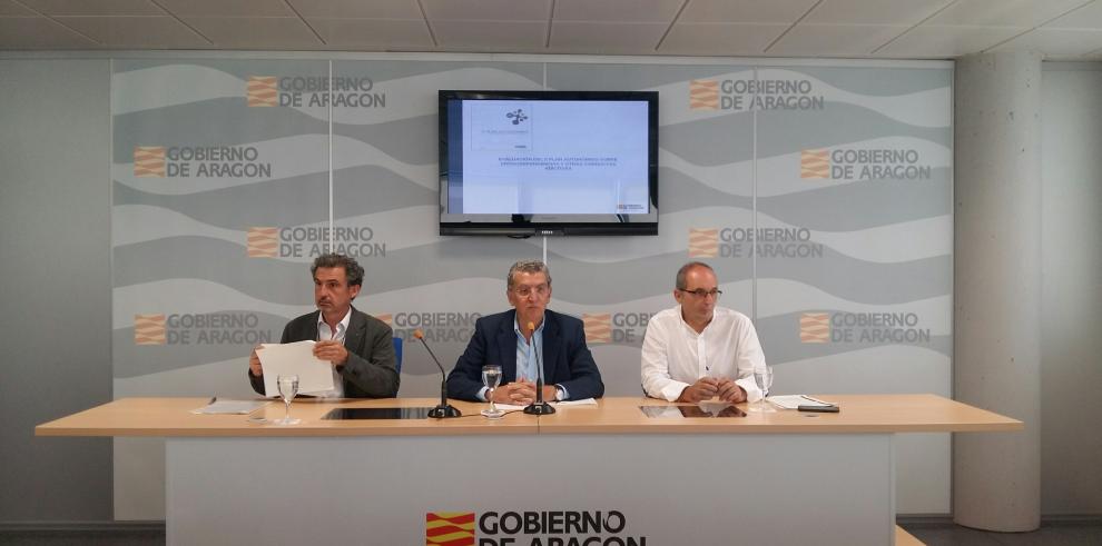 La evaluación del plan aragonés de drogodependencias pone de manifiesto el descenso en algunos consumos