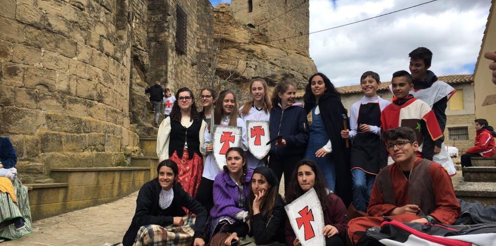 Más de 300 alumnos de Secundaria conocen la historia de Aragón mediante el uso de las nuevas tecnologías