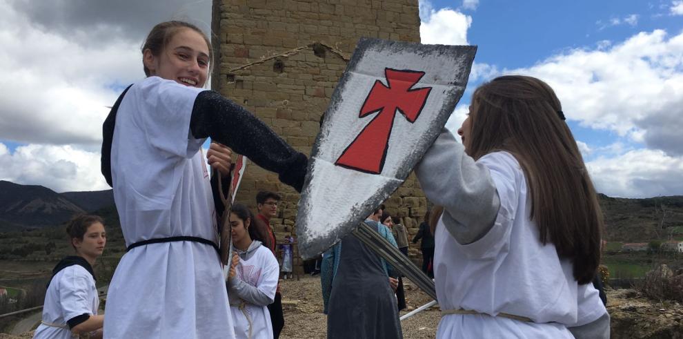 Más de 300 alumnos de Secundaria conocen la historia de Aragón mediante el uso de las nuevas tecnologías