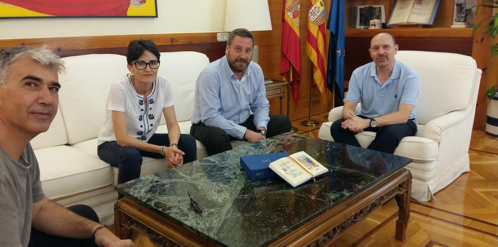 Soro recibe al nuevo secretario general de CCOO Aragón