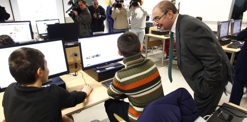 El Presidente de Aragón urge a alcanzar un Pacto por la Educación además de seguir invirtiendo en ella como palanca de desarrollo económico