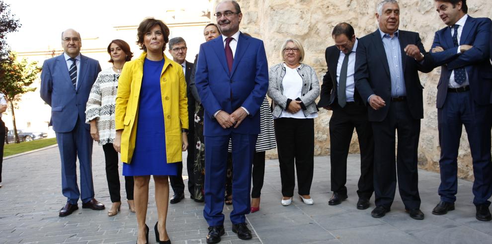 Los Gobiernos de España y Aragón aportarán 60 millones al Fondo de Inversiones de Teruel y comprometen 240 millones hasta 2020