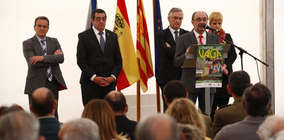  El Presidente de Aragón anuncia en VALGA la aprobación del PIGA de Bonárea, que permitirá agilizar los plazos marcados del proyecto