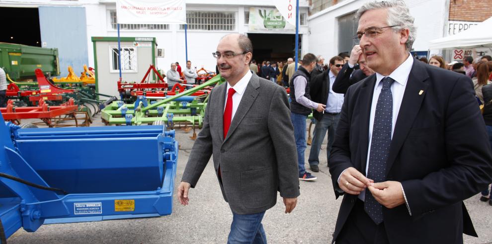  El Presidente de Aragón anuncia en VALGA la aprobación del PIGA de Bonárea, que permitirá agilizar los plazos marcados del proyecto