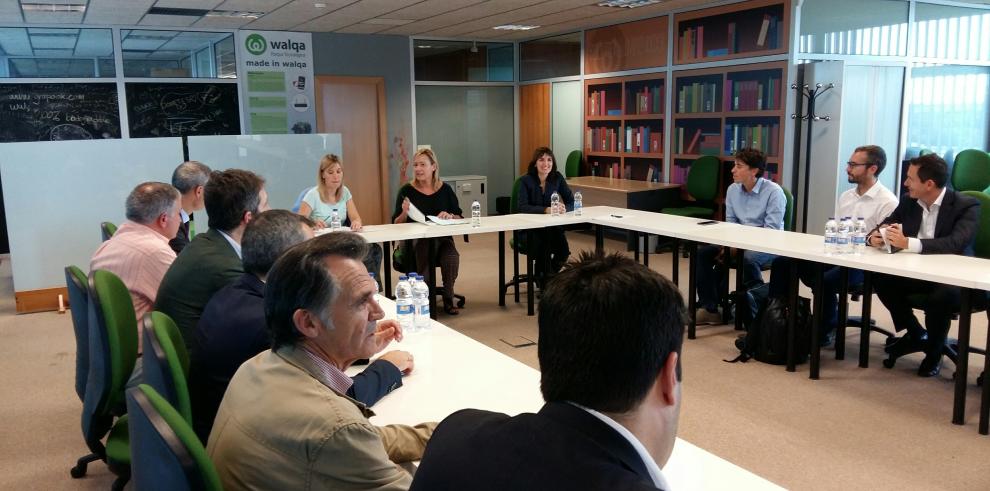 Economía presenta a las empresas de Walqa la primera oferta formativa que se brindará desde la nueva sede del CTA 