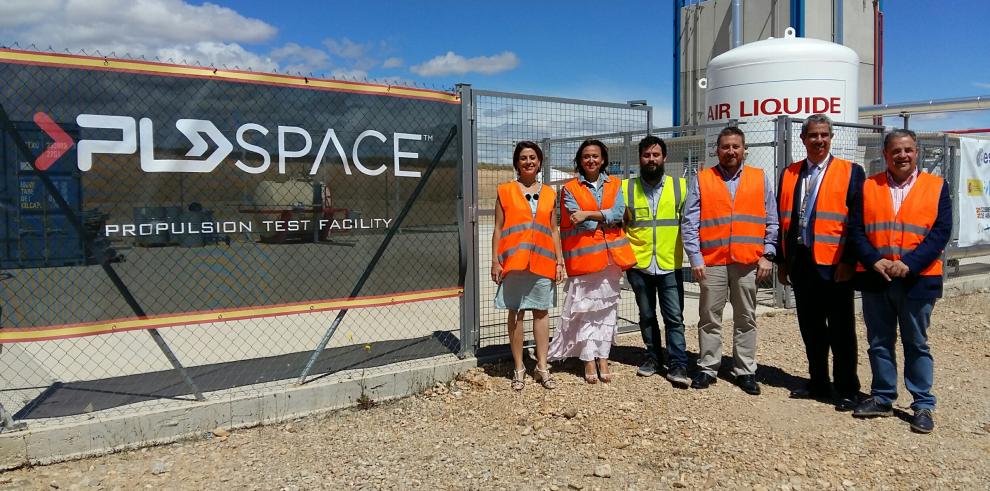 La innovación aeroespacial se prueba en el Aeropuerto de Teruel