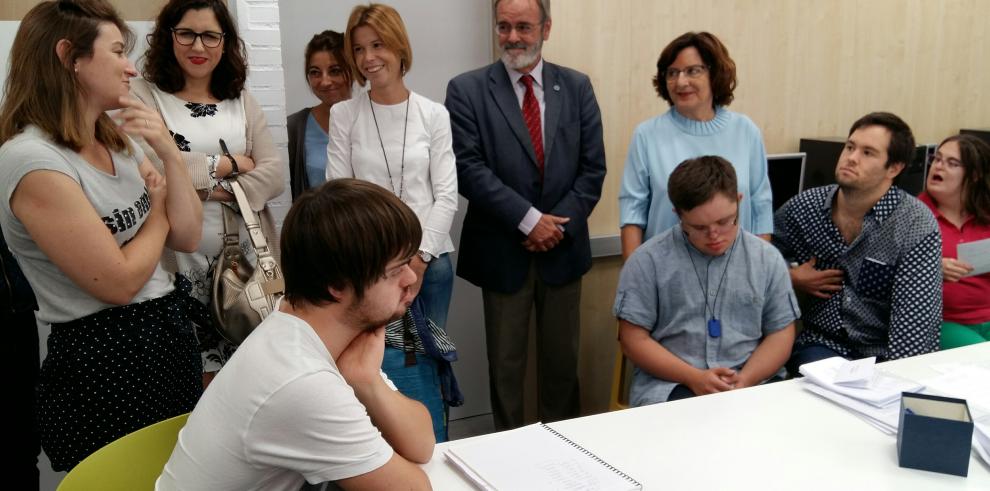 Fundación Down Zaragoza estrena nuevo espacio en un local cedido por el IASS