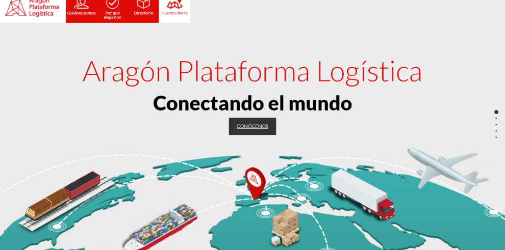 Aragón Plataforma Logística estrena web con un buscador único de parcelas logísticas