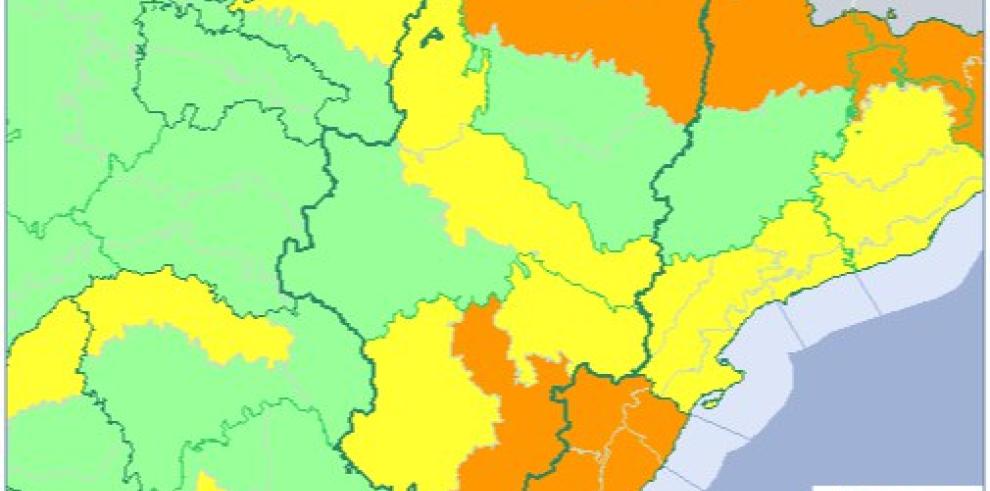 Ampliación de la franja horaria del aviso naranja por viento en Pirineo