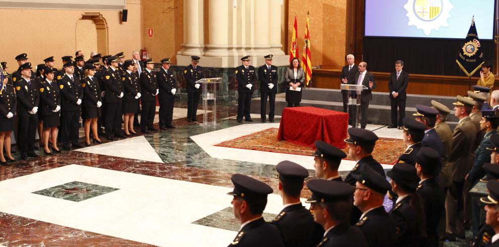 La Unidad de Policía Nacional Adscrita a la CCAA de Aragón celebra el X Aniversario de su fundación