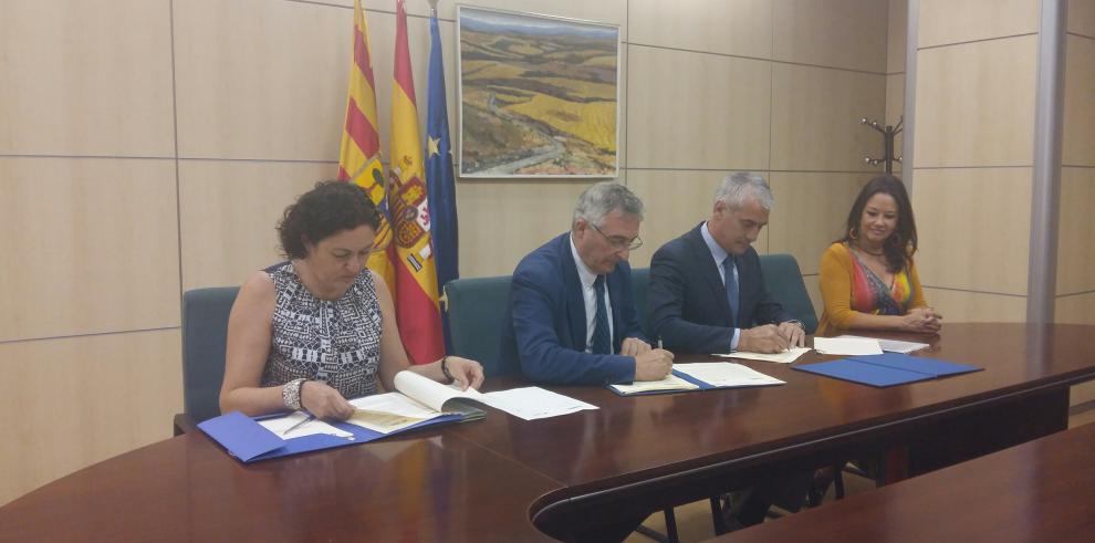 El Gobierno de Aragón y la Obra Social de Ibercaja refuerzan su colaboración en los Centros de Interpretación de la Naturaleza