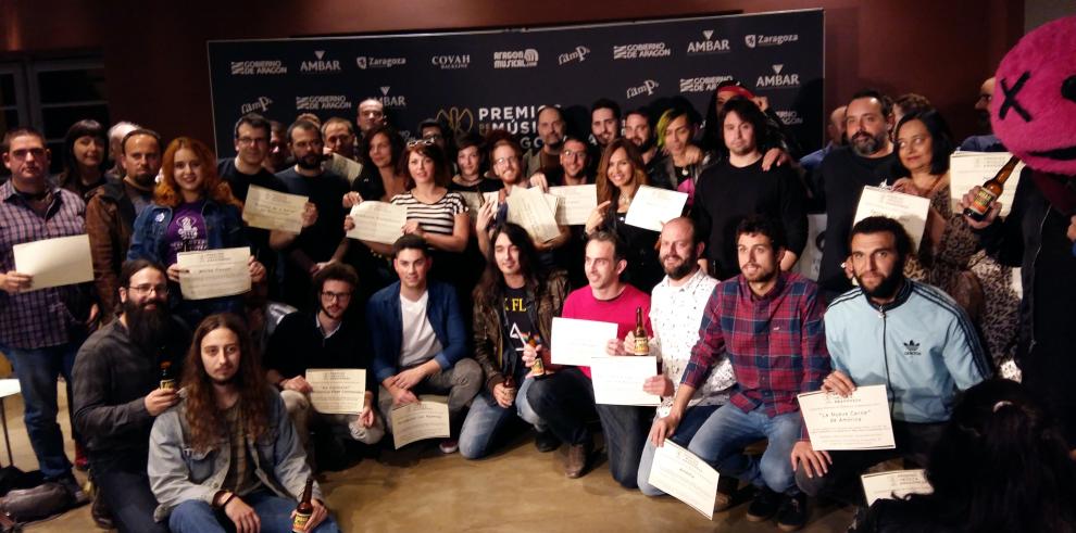 El Gobierno de Aragón colabora por segundo año consecutivo con los Premios de la Música Aragonesa