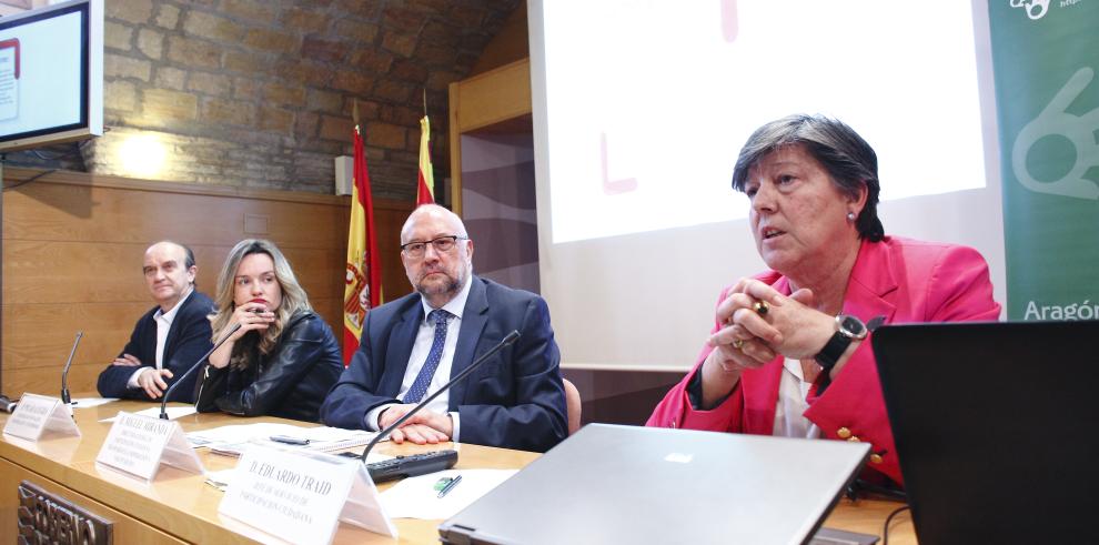 Pilar Alegría destaca que "Aragón está recuperando poco a poco el camino desandado” en I+D+i