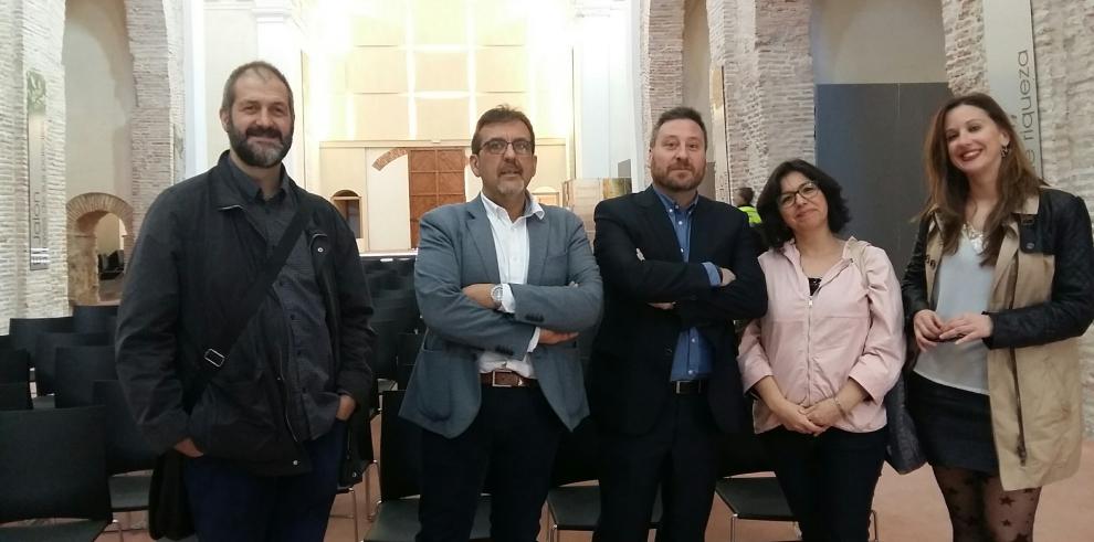 Soro conoce en La Almunia el proyecto de museo del juego tradicional y el deporte