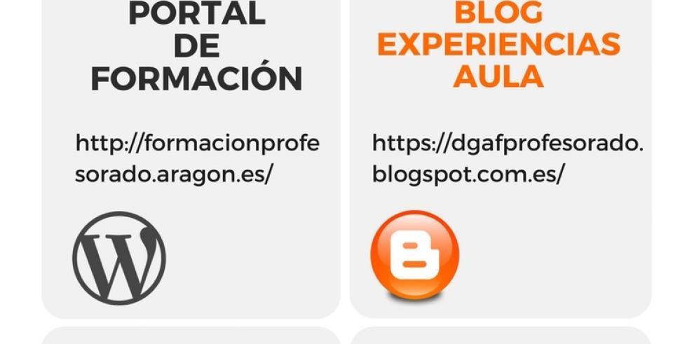 Educación amplía su presencia en internet para la difusión de actividades de formación del profesorado