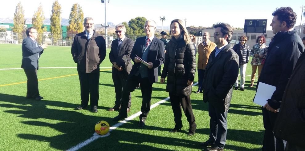 Pilar Alegría destaca que las nuevas inversiones son una muestra de la apuesta por el Campus de Huesca