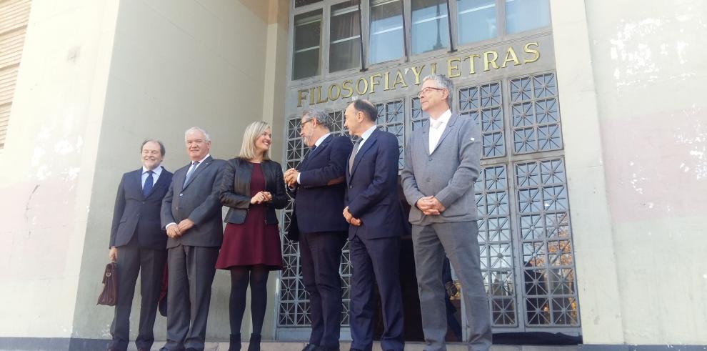 El Gobierno de Aragón cumple una “reivindicación histórica” con la reforma de la Facultad de Filosofía y Letras