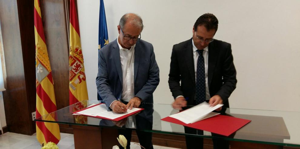 El Departamento de Hacienda cede a la Comarca de la Hoya de Huesca el edificio de los antiguos juzgados