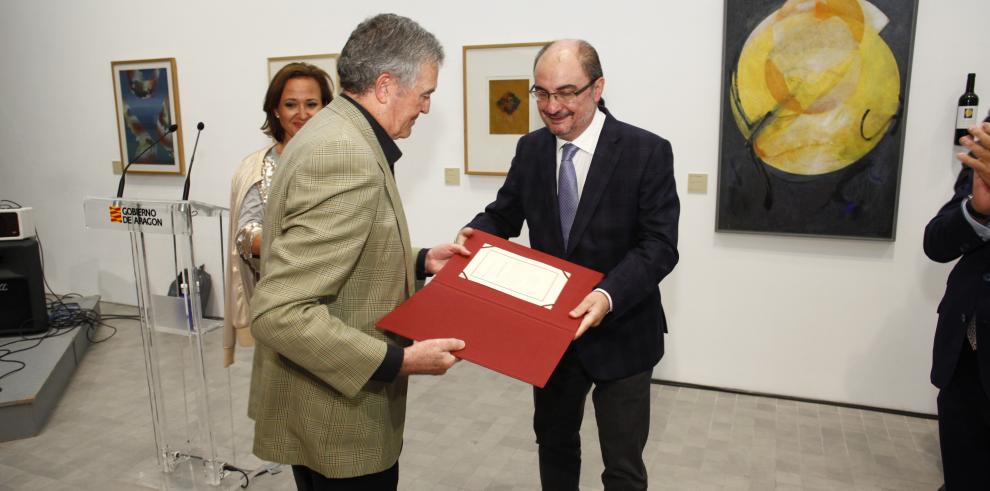 El polifacético Agustín Sánchez Vidal recibe el Premio de las Letras Aragonesas