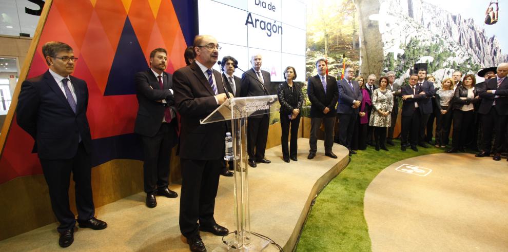 Aragón celebra su día en Fitur 